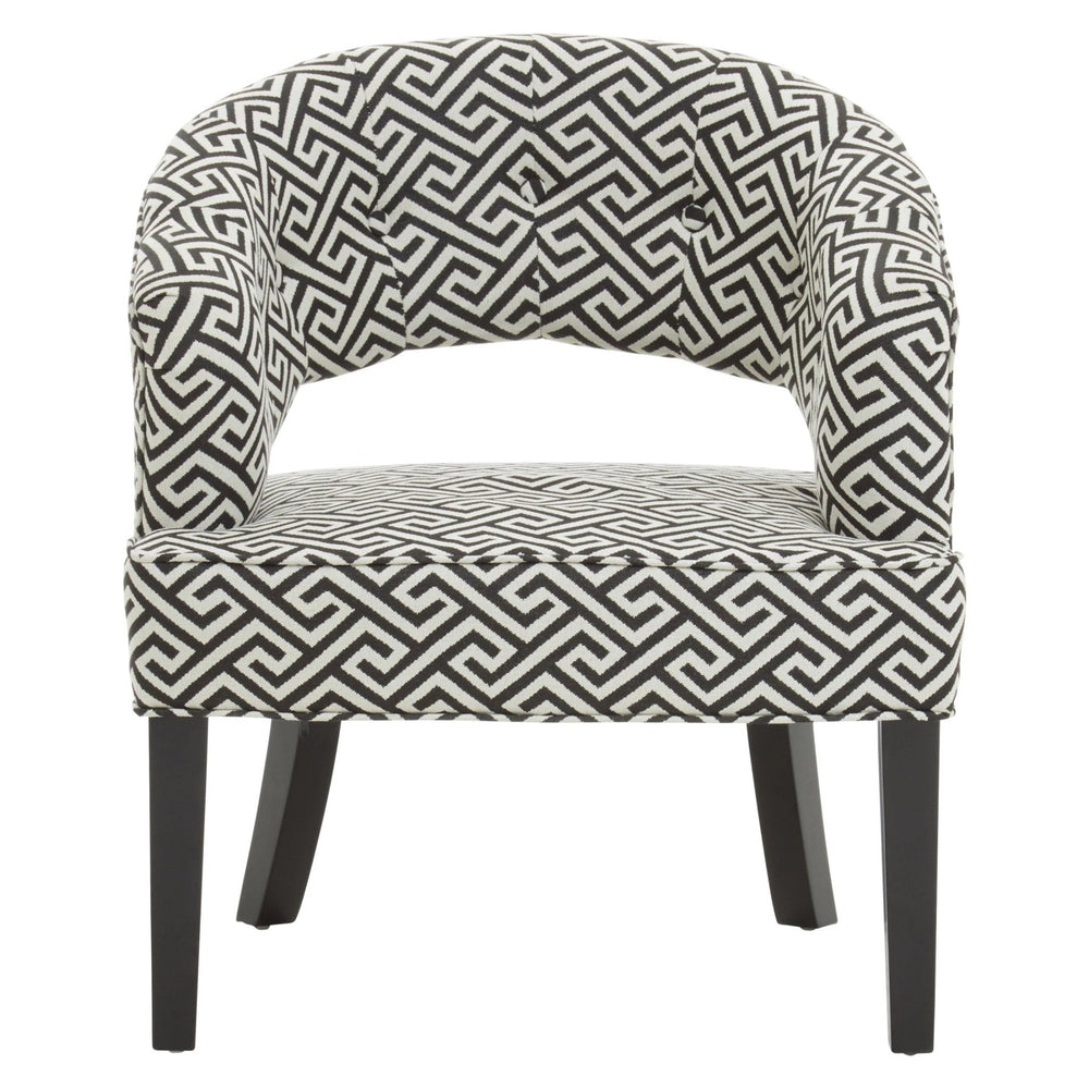 Regents Park Greek Key design Cutout Lounge Chair - XShowhome Limited - Xshowhome