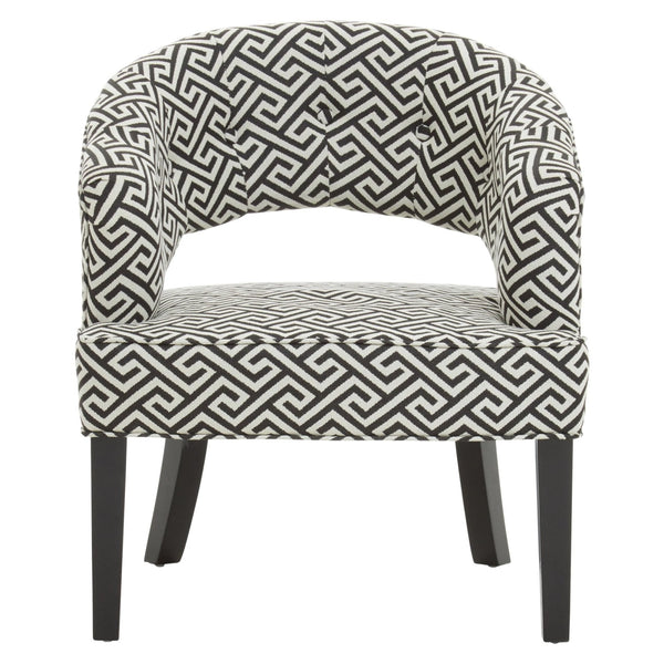 Regents Park Greek Key design Cutout Lounge Chair - XShowhome Limited - Xshowhome