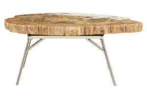 Relic Natural Petrified Wood Coffee Table - XShowhome Limited - Xshowhome