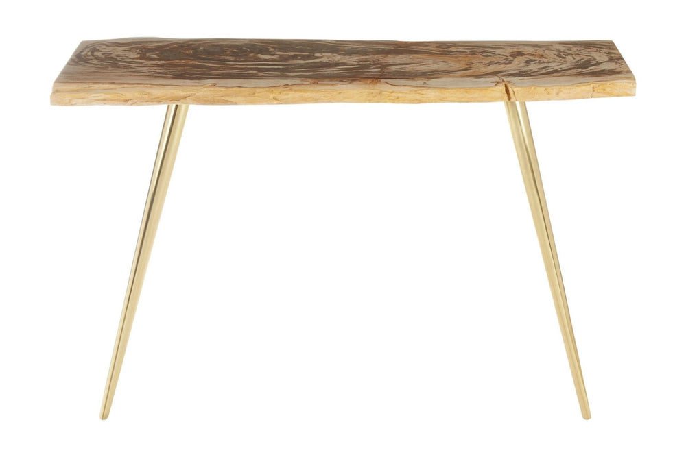 Relic Petrified Wood Console Table - XShowhome Limited - Xshowhome