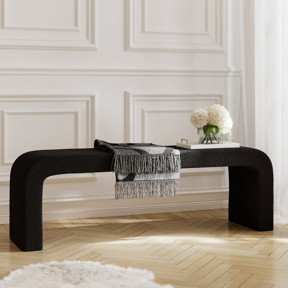 Ren Black Bench - Canwell Interiors Limited - Canwell