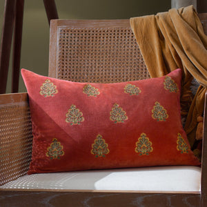 Rennes 40x60 Feather Filled Cushion Regal Rose - Canwell Interiors Limited - Riva
