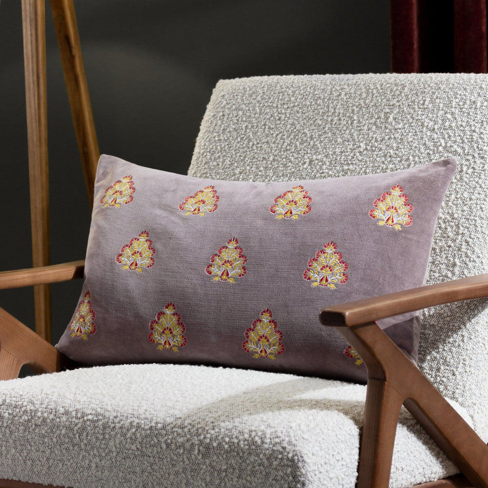 Rennes 40x60 Feather Filled Cushion Taupe - Canwell Interiors Limited - Riva