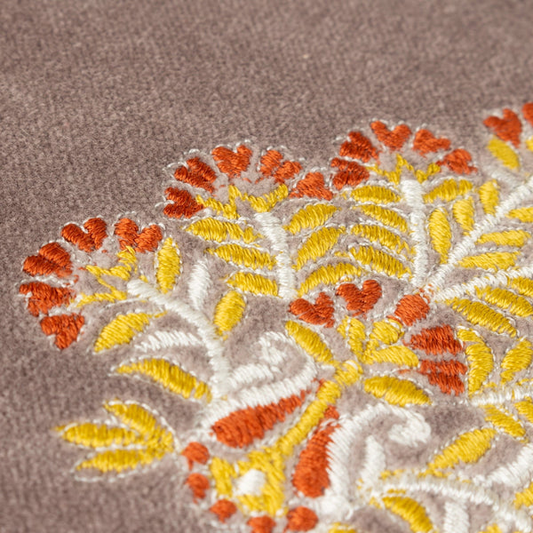 Rennes 40x60 Feather Filled Cushion Taupe - Canwell Interiors Limited - Riva