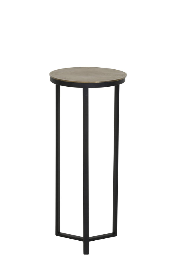 RETIRO Decorative Column — Black & Raw Antique Bronze - Canwell Interiors Limited - Light & Living