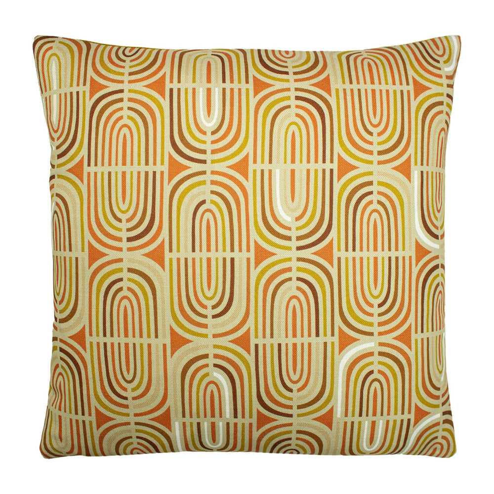 Retro Rainbow 43x43 Feather Filled Cushion Multi - XShowhome Limited - Riva