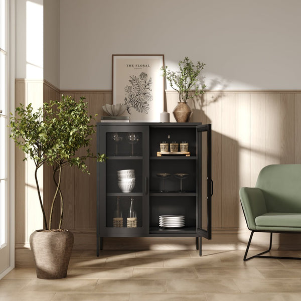 Reuben Black Cabinet - Canwell Interiors Limited - Canwell