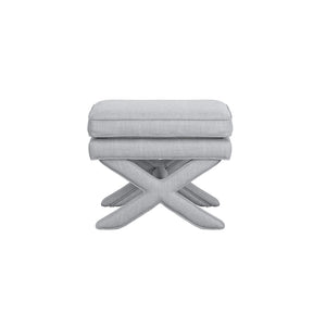 Rhode Light Grey Stool - Canwell Interiors Limited - Canwell