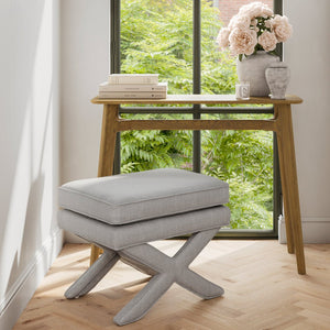 Rhode Light Grey Stool - Canwell Interiors Limited - Canwell