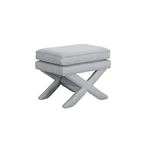 Rhode Light Grey Stool - Canwell Interiors Limited - Canwell