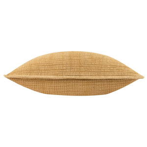 Ribble 40x60 Feather Filled Cushion Honey - Canwell Interiors Limited - Riva