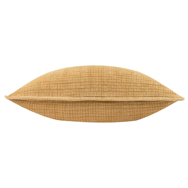 Ribble 40x60 Feather Filled Cushion Honey - Canwell Interiors Limited - Riva