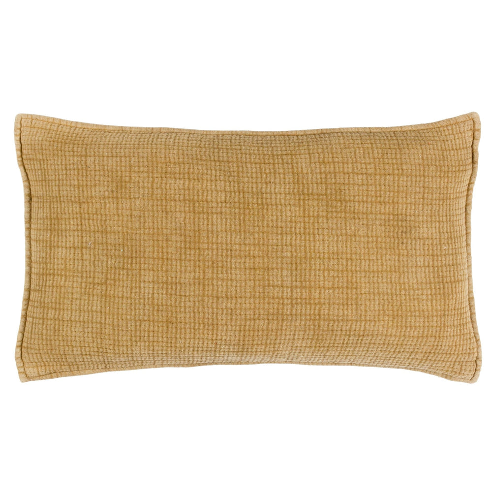 Ribble 40x60 Feather Filled Cushion Honey - Canwell Interiors Limited - Riva