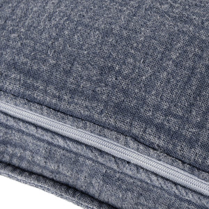 Ribble 40x60 Feather Filled Cushion Ink - Canwell Interiors Limited - Riva