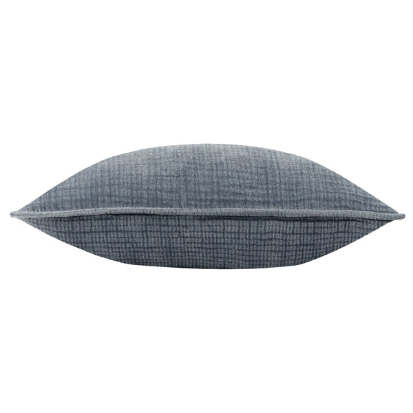 Ribble 40x60 Feather Filled Cushion Ink - Canwell Interiors Limited - Riva
