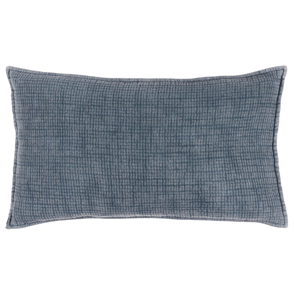Ribble 40x60 Feather Filled Cushion Ink - Canwell Interiors Limited - Riva