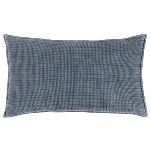 Ribble 40x60 Feather Filled Cushion Ink - Canwell Interiors Limited - Riva