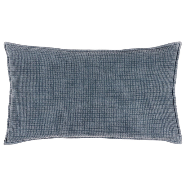 Ribble 40x60 Feather Filled Cushion Ink - Canwell Interiors Limited - Riva