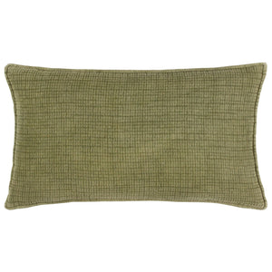 Ribble 40x60 Feather Filled Cushion Khaki - Canwell Interiors Limited - Riva