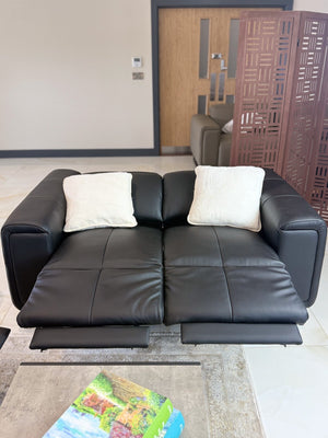 Richmond Electric Recliner Sofa Black 3+2 Set - XShowhome Limited - Xshowhome