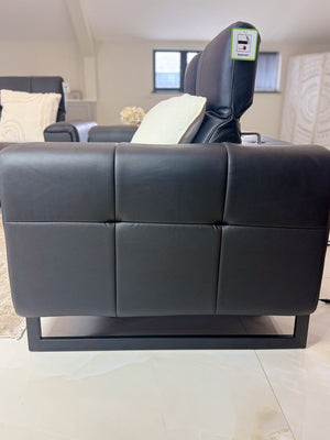 Richmond Electric Recliner Sofa Black 3+2 Set - XShowhome Limited - Xshowhome