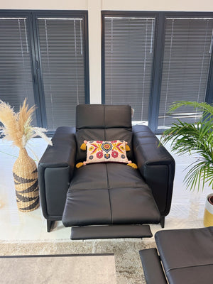 Richmond Electric Recliner Sofa Black Armchair - XShowhome Limited - Xshowhome