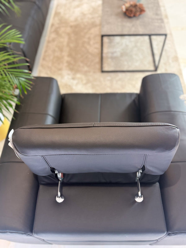 Richmond Electric Recliner Sofa Black Armchair - XShowhome Limited - Xshowhome