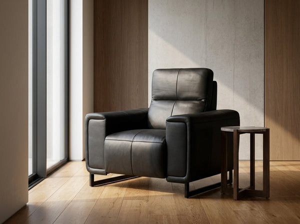 Richmond Electric Recliner Sofa Black Armchair - XShowhome Limited - Xshowhome