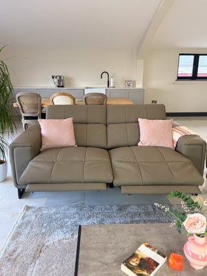 Richmond Electric Recliner Sofa Grey 3+2 Set - XShowhome Limited - Xshowhome