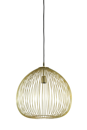 RILANA Pendant Light — Light Gold - Canwell Interiors Limited - Light & Living