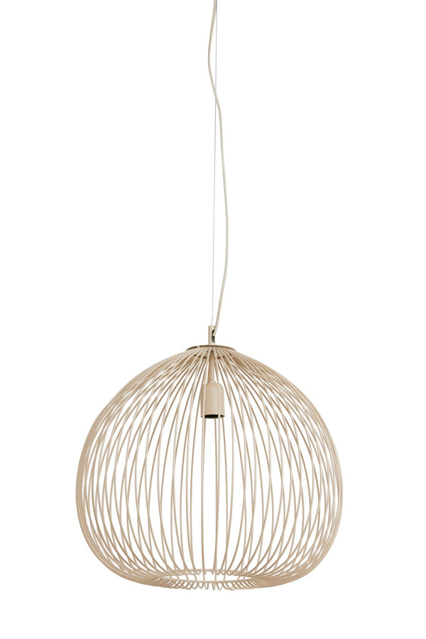 RILANA Pendant Light — Matt Beige - Canwell Interiors Limited - Light & Living
