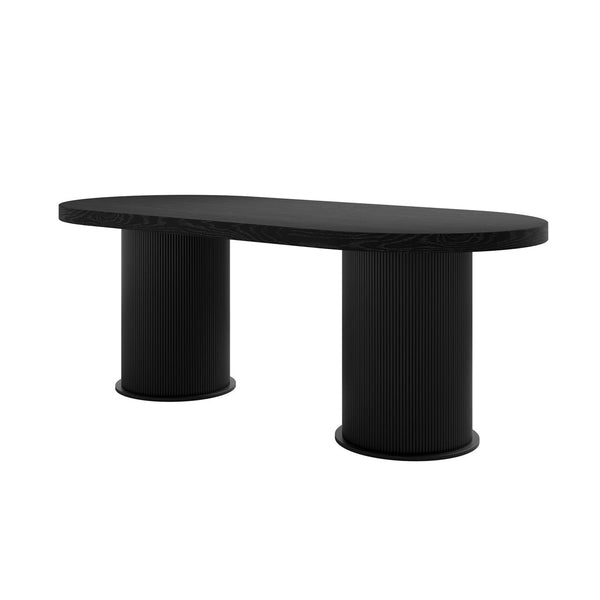 Rina Black Dining Table - Canwell Interiors Limited - Canwell