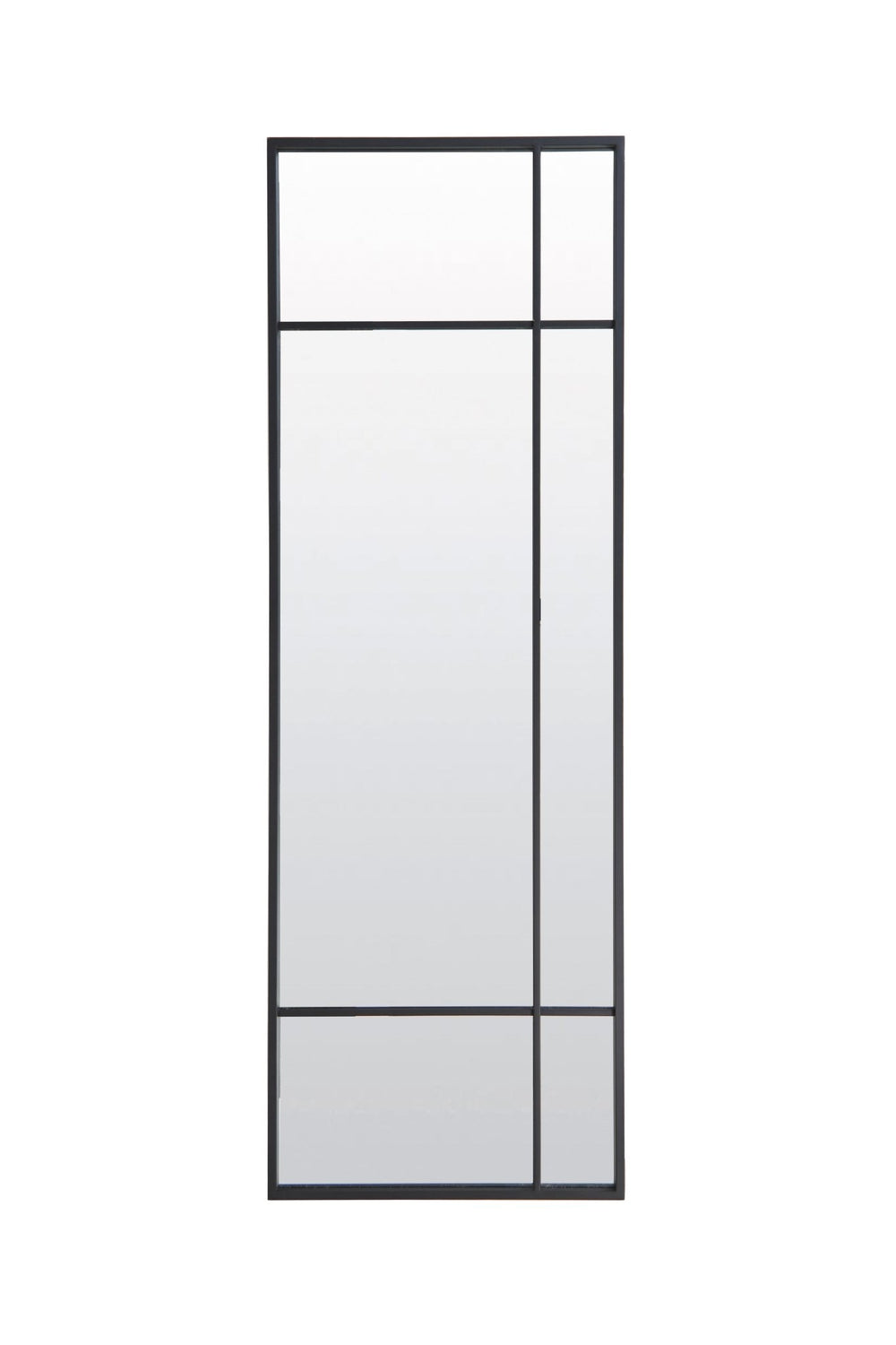 RINCON Mirror — Clear Glass & Matt Black - Canwell Interiors Limited - Light & Living