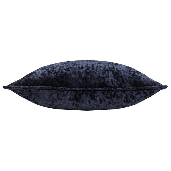 Ripple 50x50 Feather Filled Cushion Black - Canwell Interiors Limited - Riva