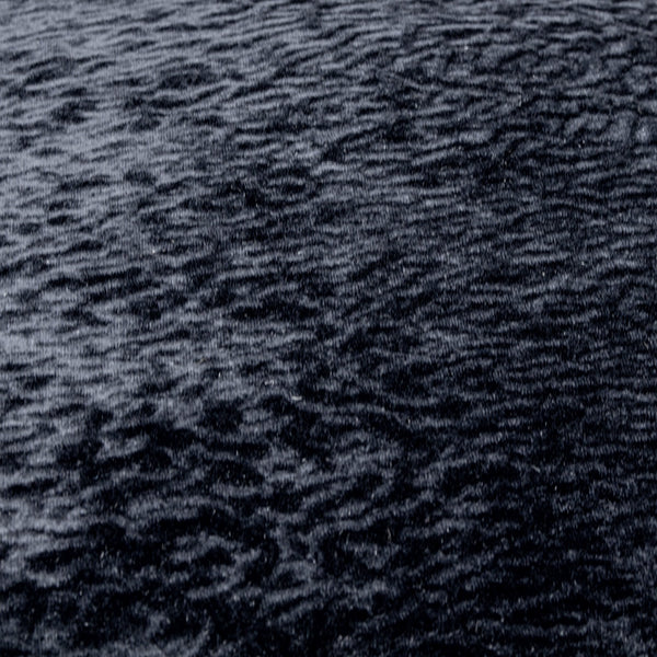 Ripple 50x50 Feather Filled Cushion Black - Canwell Interiors Limited - Riva