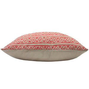 Rofeather Filled Cushiono 45x45 Feather Filled Cushion Coral - Canwell Interiors Limited - Riva