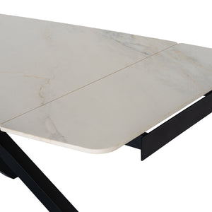 Romanby Stone Extending Dining Table - XShowhome Limited - Hills