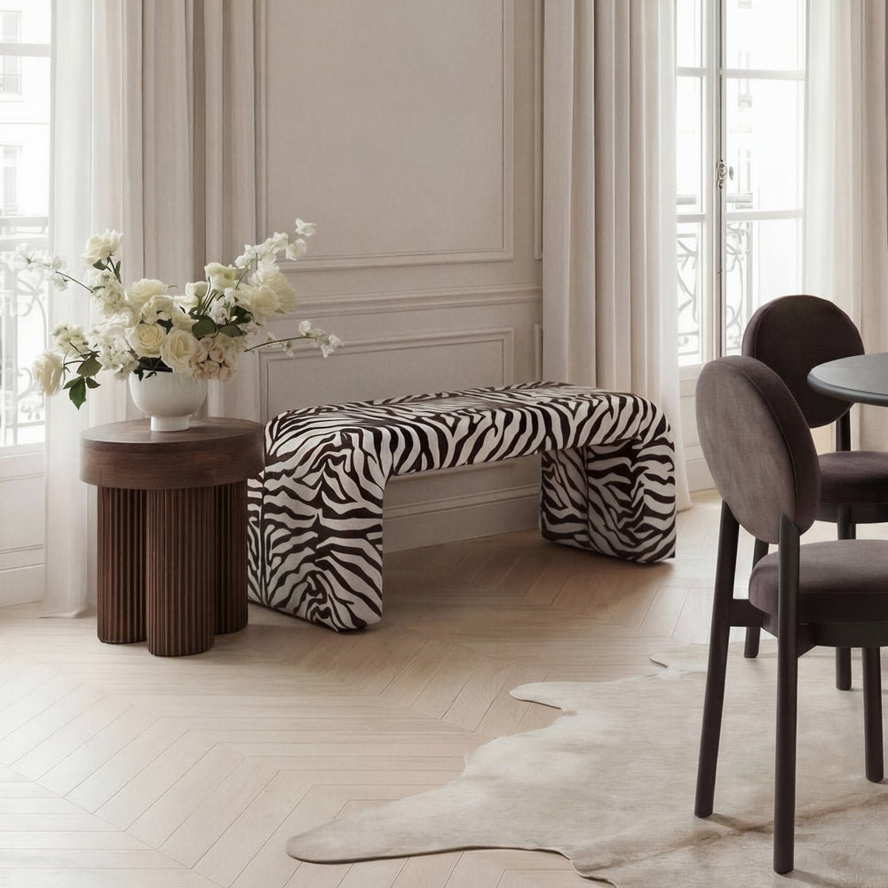 Rosa Zebra Bench - Canwell Interiors Limited - Canwell