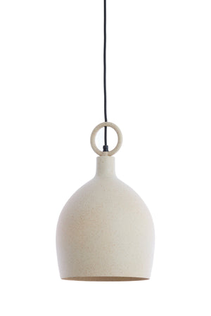 ROSERO Pendant Light — Sand & Light Brown Spotted - Canwell Interiors Limited - Light & Living