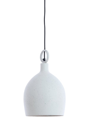 ROSERO Pendant Light — White & Light Grey Spotted - Canwell Interiors Limited - Light & Living