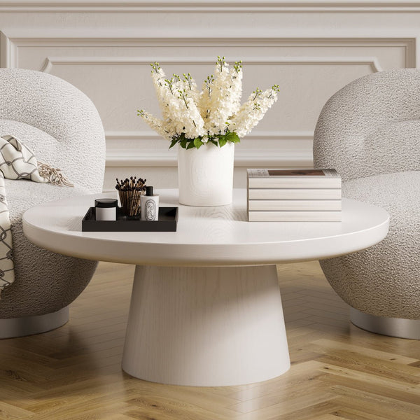 Rumi White Coffee Table - Canwell Interiors Limited - Canwell