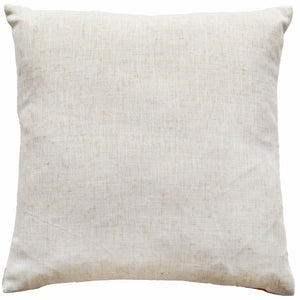 Rust Colour Abstract on Faux Linen 45x45 - Canwell Interiors Limited - Malini