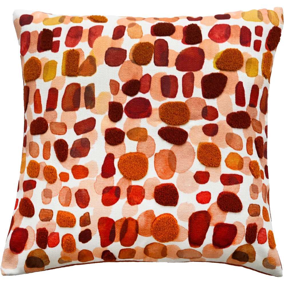 Malini Alfie Rust Cushion - Canwell Interiors Limited - Malini
