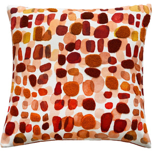 Rust Raised Pebbles 45x45 - Canwell Interiors Limited - Malini