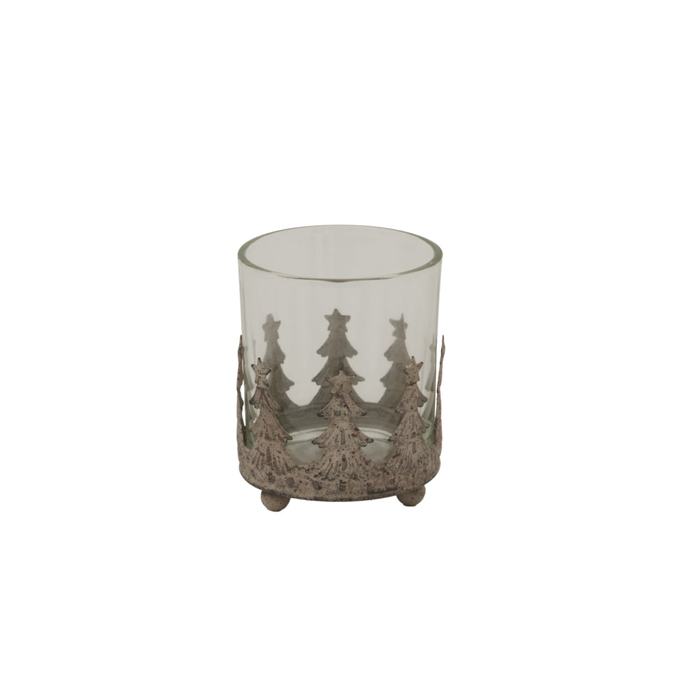Rustic Glass Candle Holder - XShowhome Limited - Hills