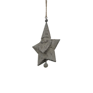 Rustic Hanging Santa Star - Canwell Interiors Limited - Hills