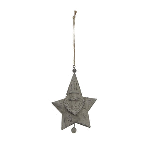 Rustic Hanging Santa Star - Canwell Interiors Limited - Hills