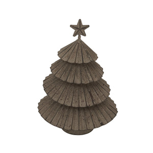 Rustic Metal Layered Tree with Star - Canwell Interiors Limited - Hills