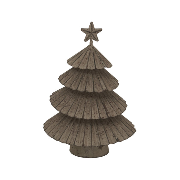 Rustic Metal Layered Tree with Star - Canwell Interiors Limited - Hills
