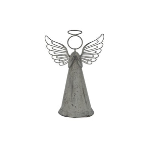 Rustic Metal Standing Angel - Canwell Interiors Limited - Hills